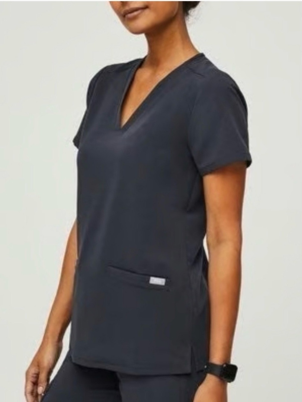 Figs Night Sky Zamora™ - One-Pocket Scrub Top